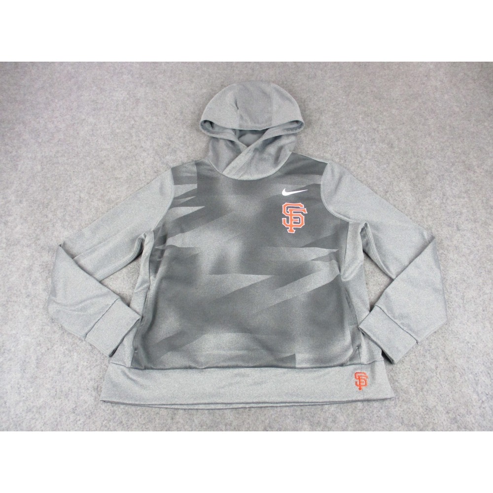 San Francisco Giants Hoodie Womens Gray Nike MLB Baseball Sweater Sweatshirt